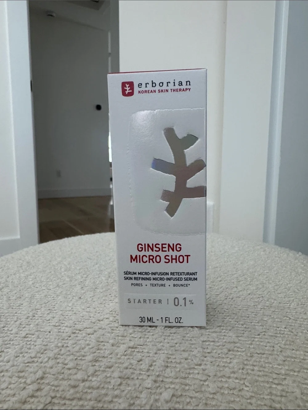 Erborian Ginseng Micro Shot Starter 0.1% - NEW